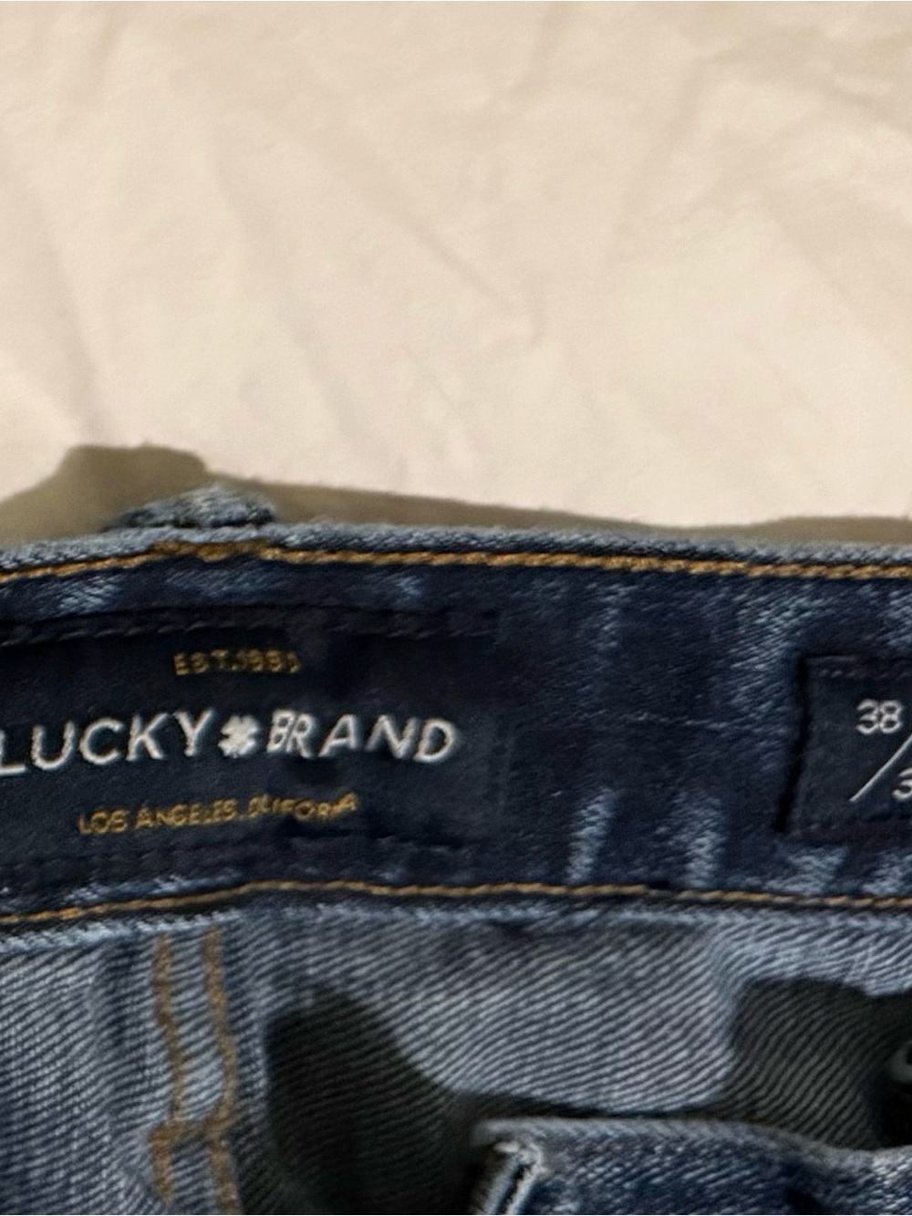 Lucky Brand Men's Medium Blue Slim Jeans